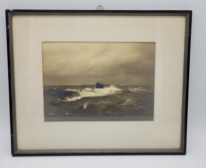 Kriegsmarine Uboot Photo with a frame