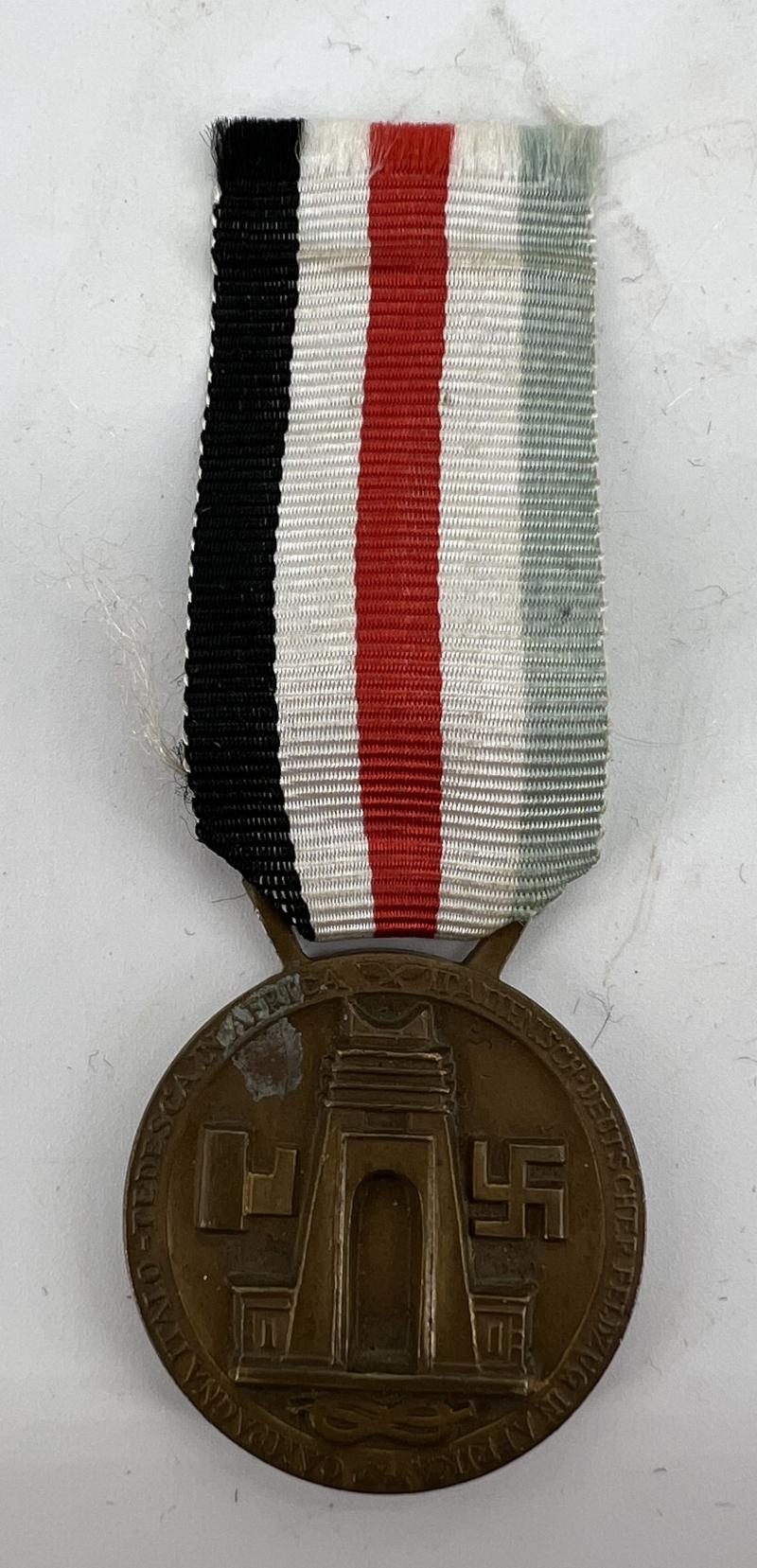 German Italian Medal in bronze