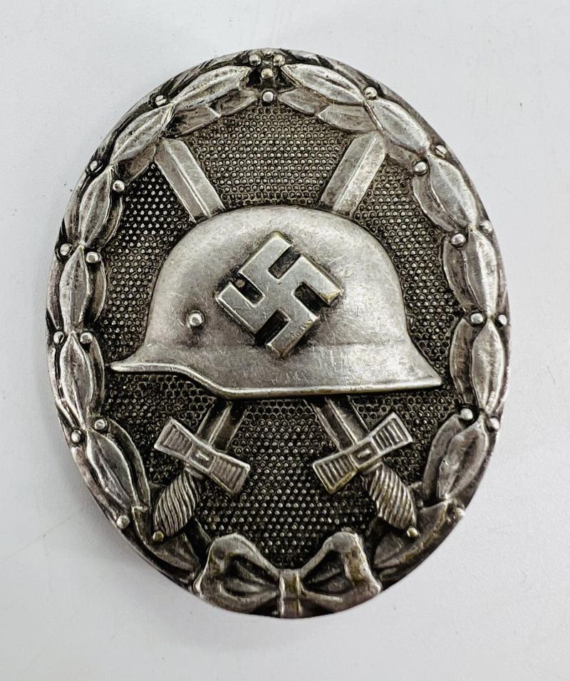 Silver Grade Wound Badge Marked 