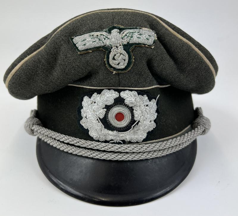 German Heer Infantry Officer Visor Cap