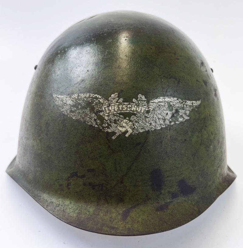 Russian Helmet with Luftschutz Decal