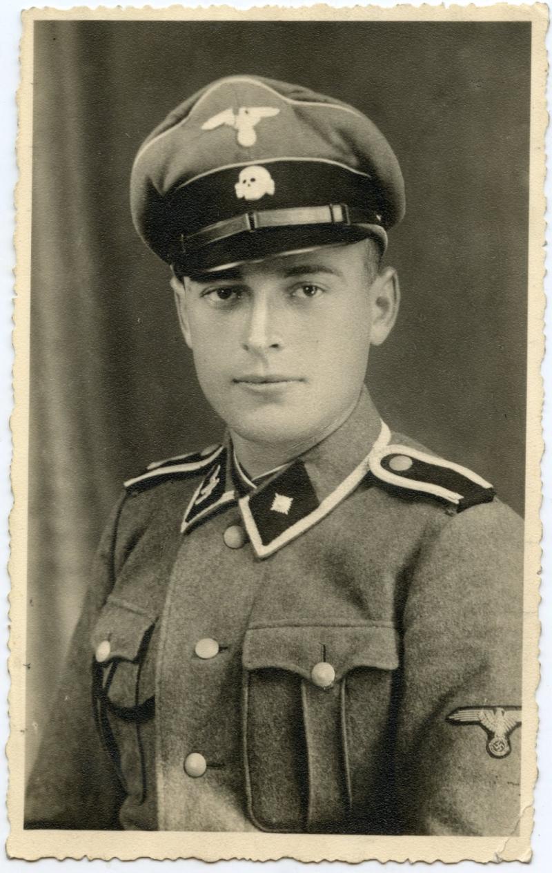 Waffen SS Portrait card