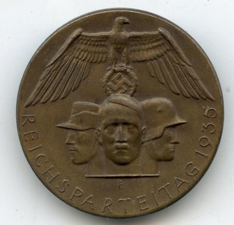Reichsparteitag 1935 Badge