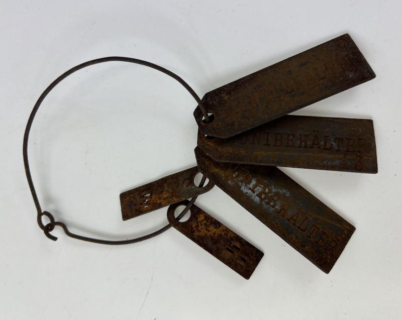Keychain for ammunition boxes