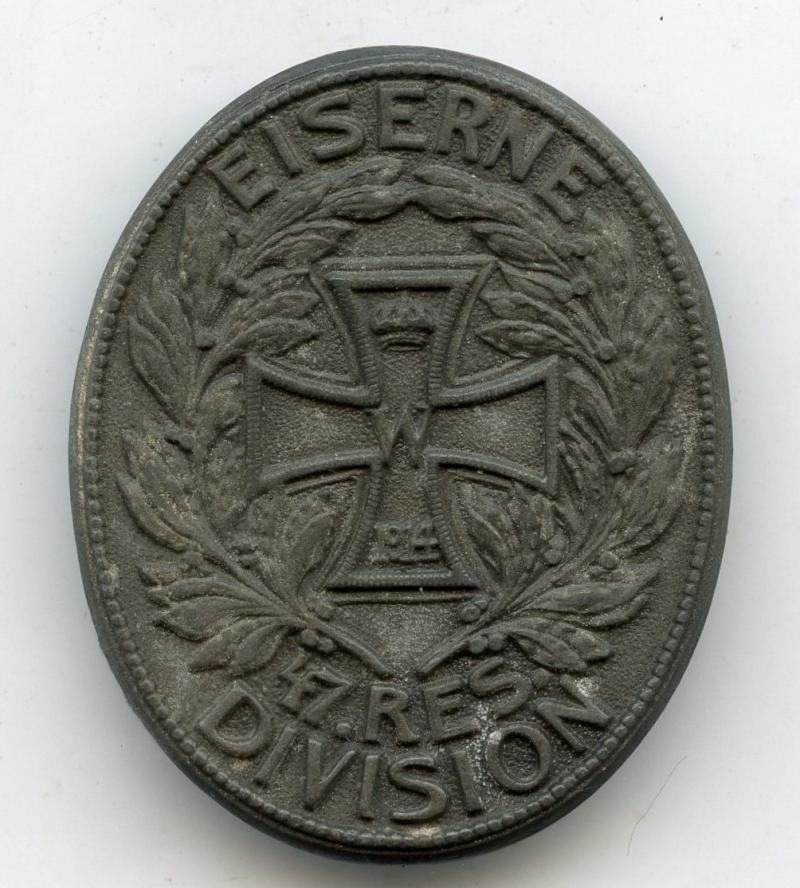 Badge. Eiserne Division