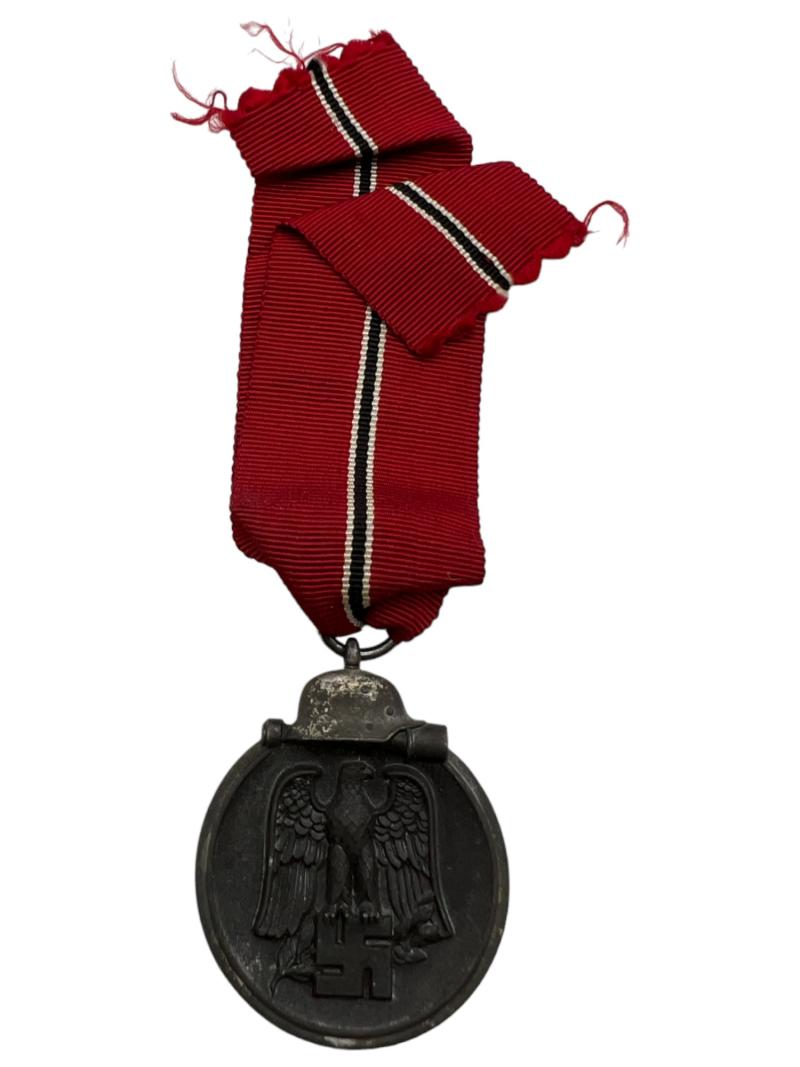 Ostmedaille badge with ribbon