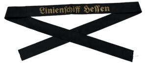 Kriegsmarine Cap talley Linienschiff Hessen