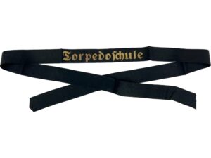 Kriegsmarine Cap talley Torpedoschule