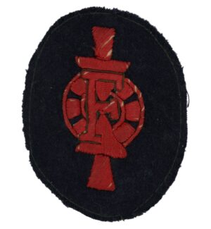 Rare kriegsmarine patch Flak waffen leit vormann