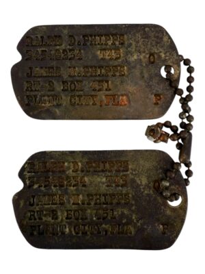 US Army Dog tag - Ralph D.Philips