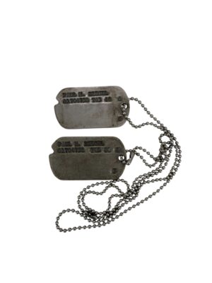 US Army Dog tag - Paul. M. Beegel