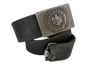 Early Heer Belt and Aluminium Buckle  ranke & Co, Lüdenscheid
