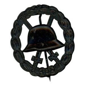 WW1 Wound Badge in Black Cut Out Version