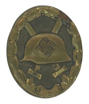 Wound badge in black