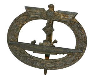 U-Boat War Badge Zink Deumer