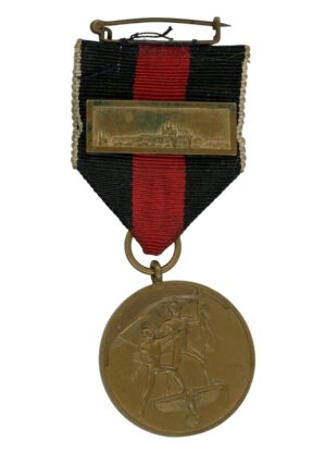 1 Oktober 1938 Medal with Prague Castle Clasp