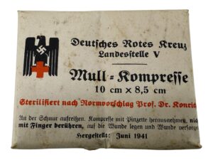 DRK Mull Kompresse 10x8,5m 1941 (5)