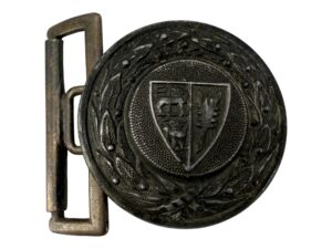 Schleswig-Holstein Fire Defence Service Officer's Belt Buckle