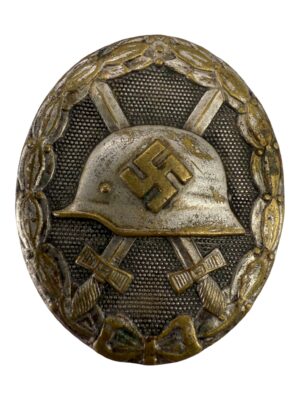 Silver wound badge Tombak Hauptmünzamt Wien
