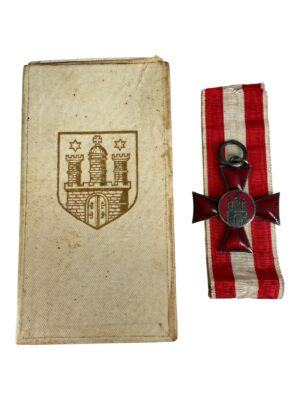 Hamburg Hanseatic Cross with case
