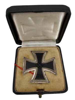 Cased 1939 Iron Cross 1st Class "20" by Zimmermann