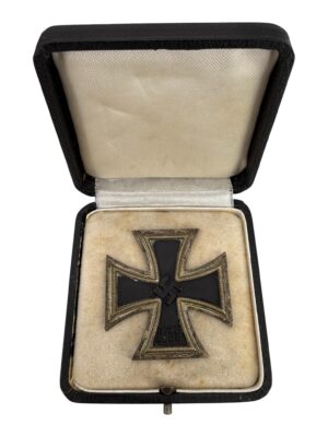 Cased LDO1939 Iron Cross 1st Class "L11" Wilhelm Deumer