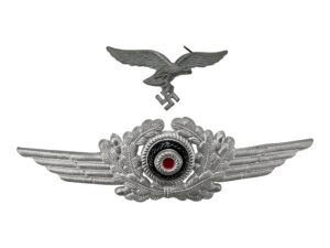 Luftwaffe Visor cap insignia set (3)