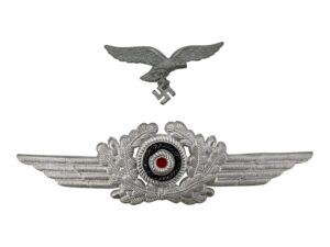 Luftwaffe Visor cap insignia set (1)