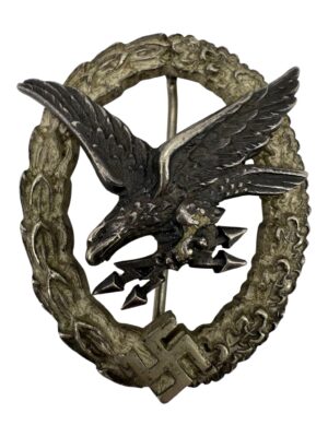 Luftwaffe airgunner radio operator badge - C.E. Juncker