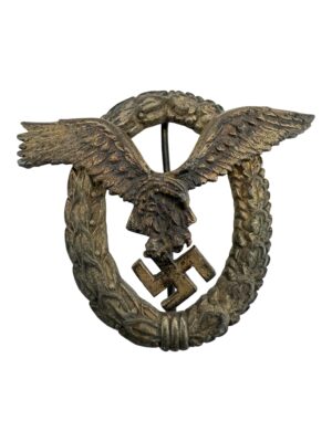 Luftwaffe pilot badge by C.E. Juncker, Berlin