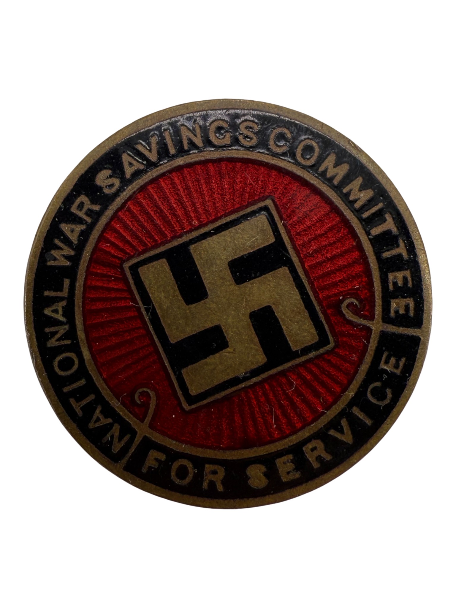 First War British National War Savings Committee Badge