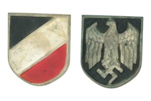 Heer tropical pith helmet decal shields set (6)