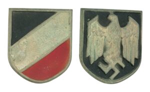 Heer tropical pith helmet decal shields set (5)