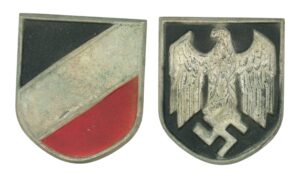 Heer tropical pith helmet decal shields set (4)