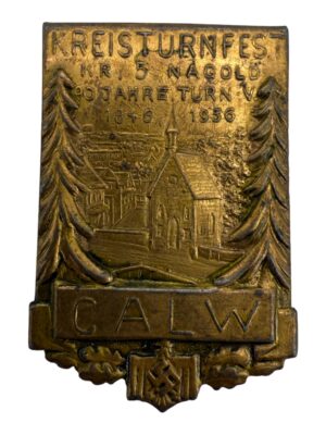 Kreis Turn Fest 1936 Calw Day Badge