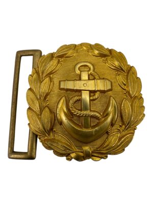 Kriegsmarine officer brocade belt buckle