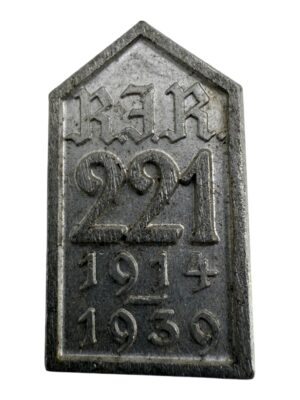 commemorative pin badge Reserve Jager Regiment  221