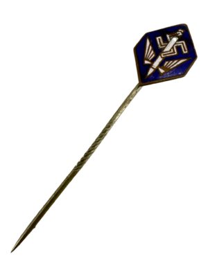 Stenographer's union membership pin badge (2)