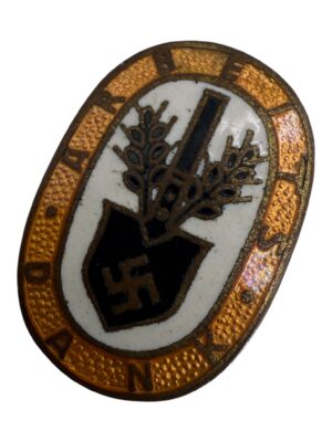 The Arbeits Dank - enameled pin badge