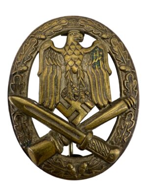 General assault badge Otto Schickle Tombak (1)