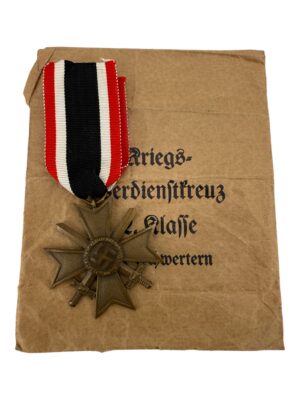KVK War Merit Cross 2nd class with swords with bag