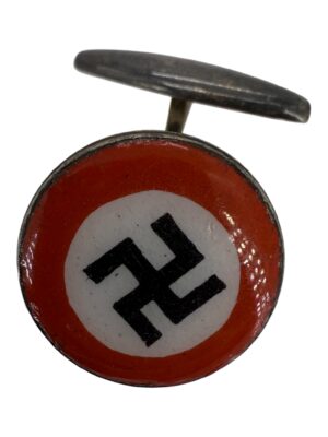 Swastika cufflink