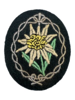 Edelweiss patch for Gebirgsjäger (1)