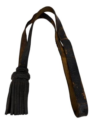 Prussian, Hussar sword leather portepee , knot