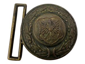 OstPrussia Fire Defence Service Officer’s Belt Buckle