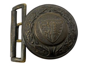 Schleswig-Holstein Fire Defence Service Officer’s Belt Buckle