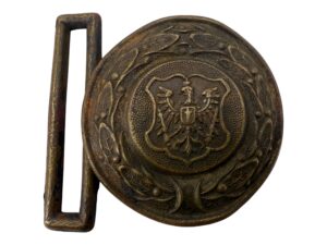 OstPrussia  Fire Defence Service Officer’s Belt Buckle