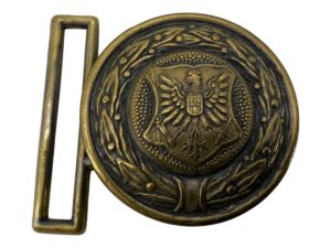 OstPrussia  Fire Defence Service Officer’s Belt Buckle