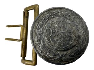OstPrussia  Fire Defence Service Officer’s Belt Buckle