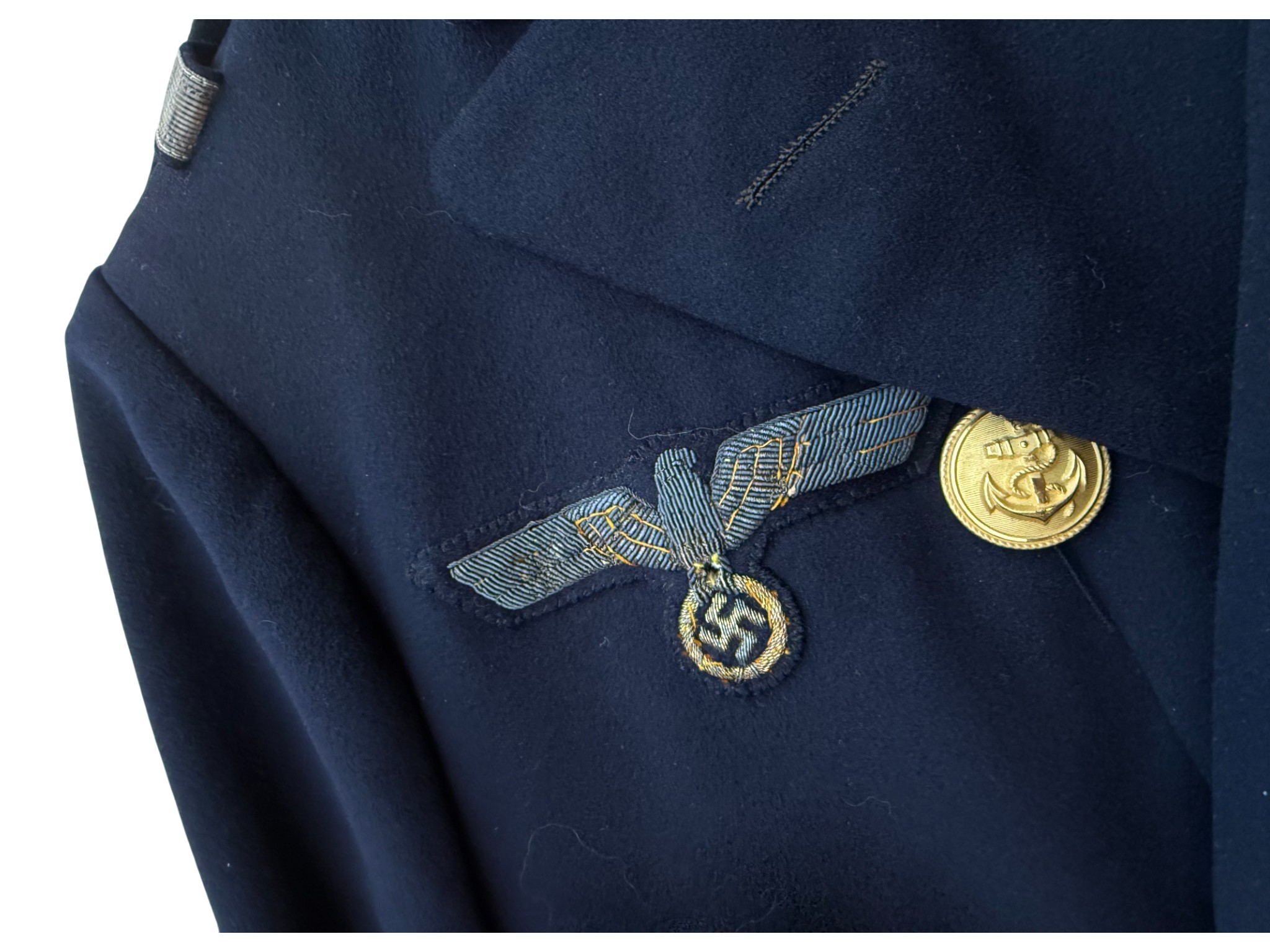 Kriegsmarine coat named to Commander Ubootsbegleitschiff "Erwin Wassner" - Pies Gottfried - Image 8